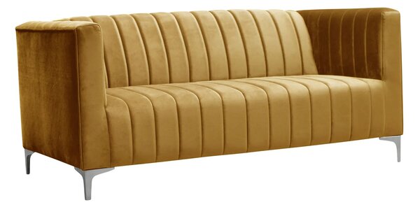 Pikowana sofa welurowa C2-C41
