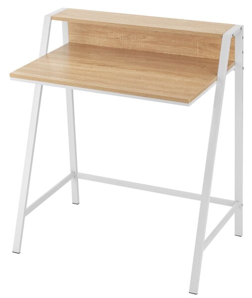 Biurko komputerowe z nadstawką 80 cm