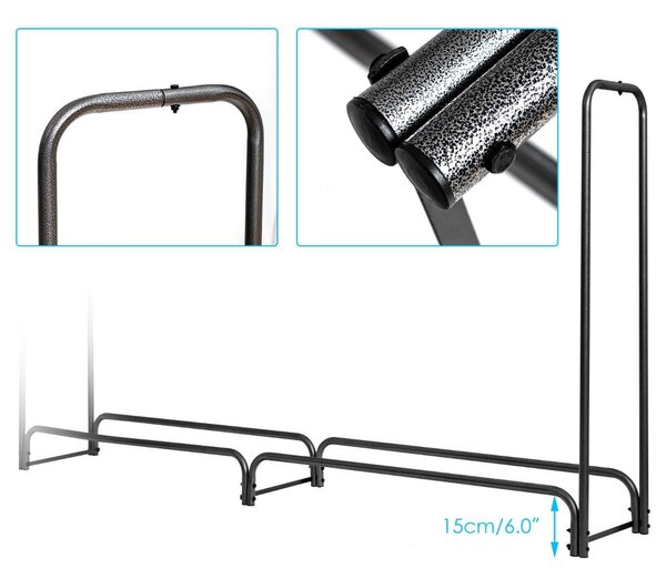 Stojak na drewno 192 cm