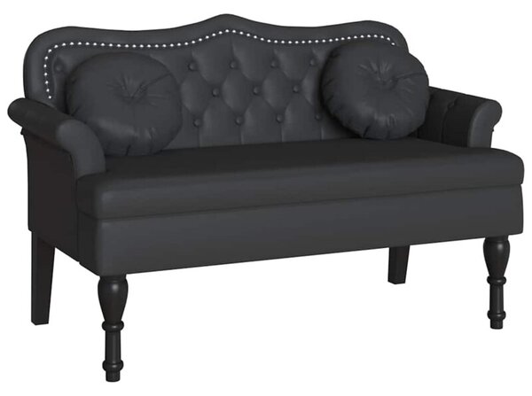 Ławka chesterfield z ekoskóry - elegancka i funkcjonalna