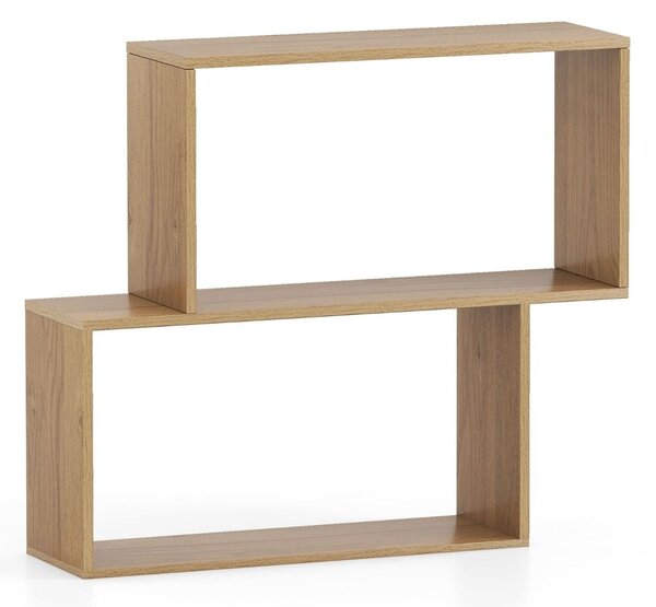 Geometryczny regał wolnostojący