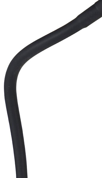 Lampa stojąca czarna z wbudowanym LED 5-stopniowym ściemniaczem w Kelvinach - Botot
