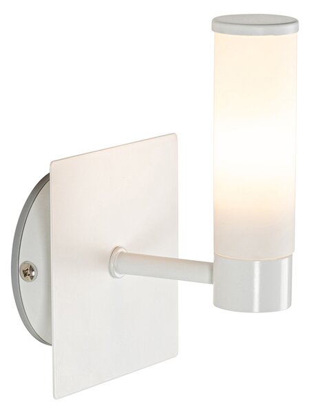 Nowoczesna lampa ścienna do łazienki biała IP44 - Bath