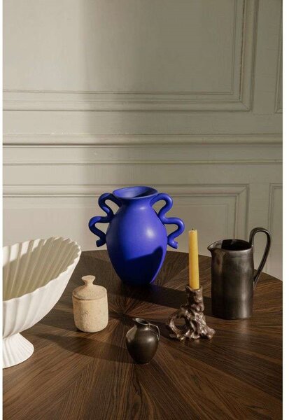 Ferm Living - Verso Table Vase Bright Blue