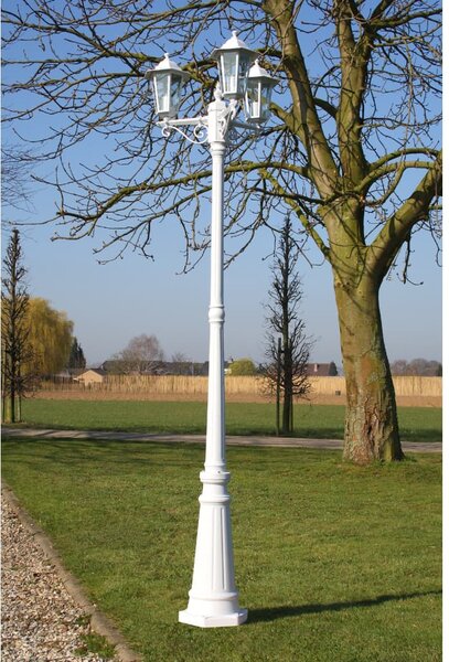 Lampa ogrodowa, stojąca "Wilanów" 215cm wysoka