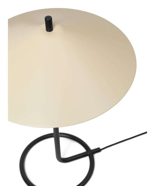 Ferm Living - Filo Lampa Stołowa Black/Cashmere