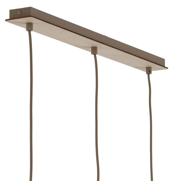 Lampa wisząca Torin EMIBIG LIGHTING, możliwość ściemniania, kremowy / amber, salon / jadalnia, metal, skandynawski