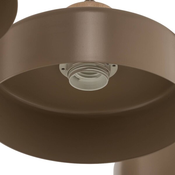 Lampa wisząca Torin EMIBIG LIGHTING, możliwość ściemniania, kremowy / amber, salon / jadalnia, metal, skandynawski