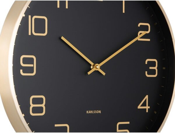 Zegar ścienny ø 40 cm Elegance Glow – Karlsson
