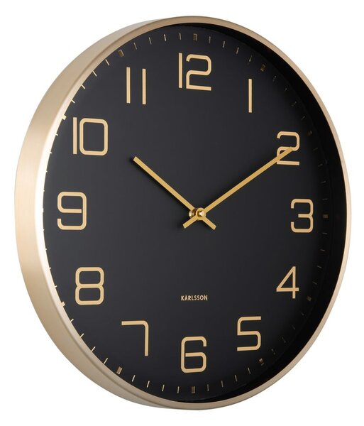 Zegar ścienny ø 40 cm Elegance Glow – Karlsson