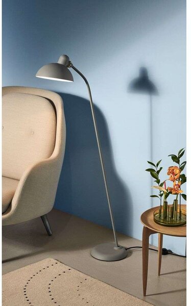 Fritz Hansen - KAISER idell™ 6556-F Lampa Podłogowa Mat Easy Szara