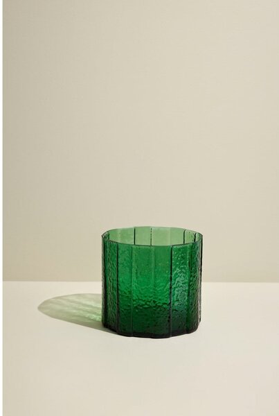 Szklany ręcznie wykonany wazon Emerald – Hübsch