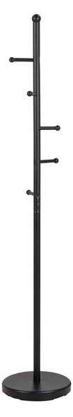 Czarny metalowy wieszak Aspen – Actona