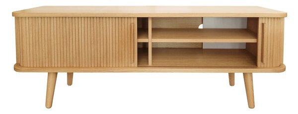 Szafka pod TV w dekorze dębu 138x50 cm Rove – Woodman