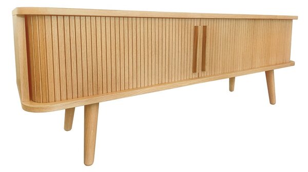 Szafka pod TV w dekorze dębu 138x50 cm Rove – Woodman