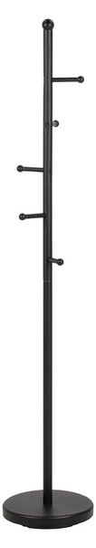 Czarny metalowy wieszak Aspen – Actona