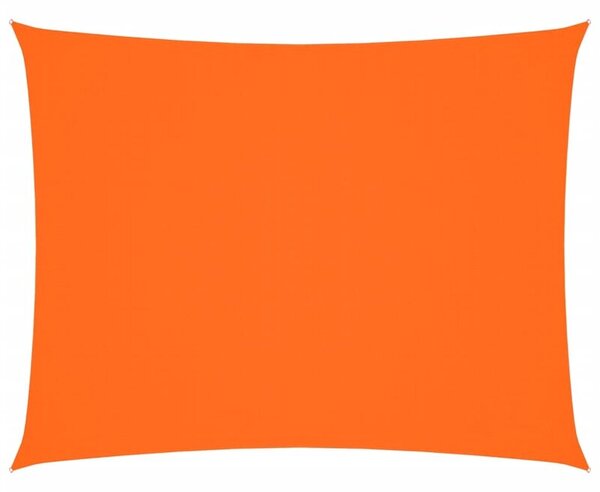 Prostokątny żagiel ogrodowy, tkanina oxford, 2,5x4 m, pomarańcz