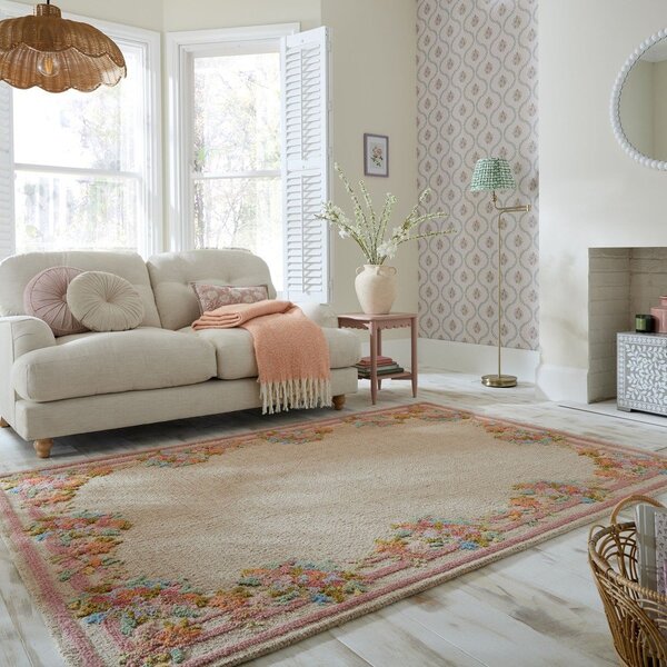 Wełniany dywan tkany ręcznie 160x230 cm Elise Floral – Flair Rugs