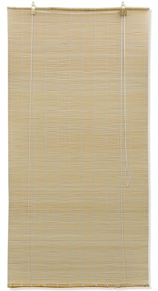 Roleta bambusowa, 100x220 cm, naturalna