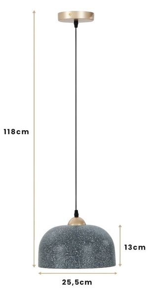 Podwieszana lampa sufitowa z regulacją wysokości