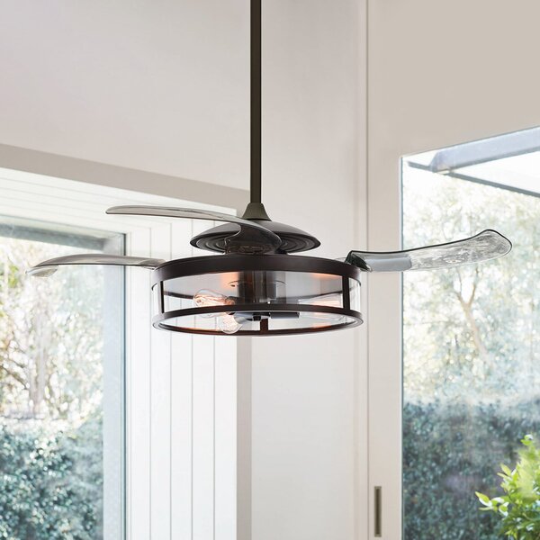Fanaway Classic – wentylator sufitowy z oświetleniem, czarny, cichy, Beacon Beacon Lighting, Fanaway Classic, szary, salon, tworzywo sztuczne, nowoczesny