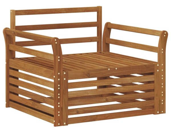 Sztuka 2 sofa z podłokietnikami naturalny