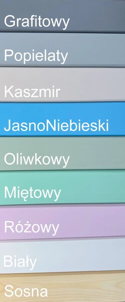 Łóżeczko domek, wysuwane Antala - Kolor