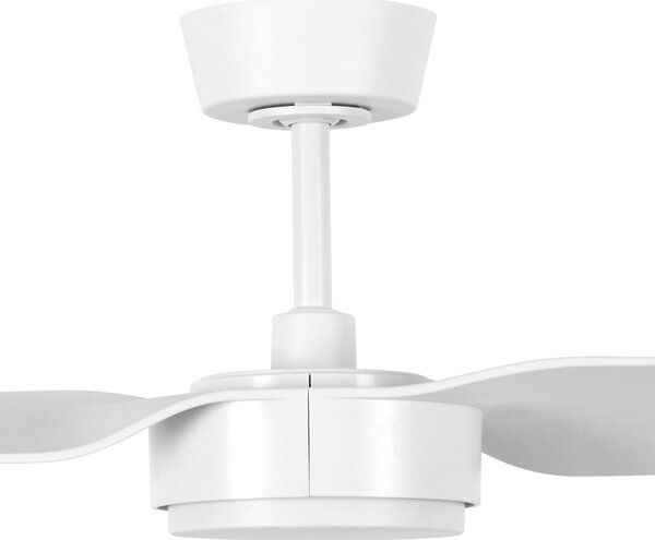 Wentylator sufitowy Condor, biały, DC, cichy, 137 cm – Beacon Beacon Lighting, Condor, biały, salon, tworzywo sztuczne, nowoczesny