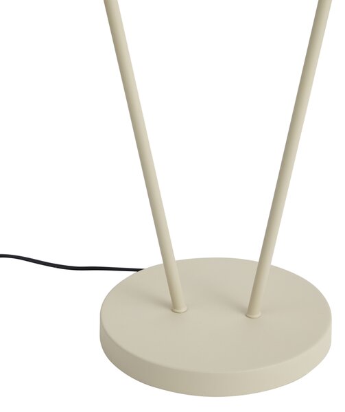 Nowoczesna lampa podłogowa beżowa 2-źródła światła GU10 35mm - Thomas