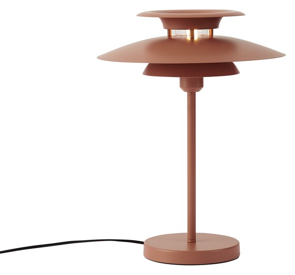 Lampa stołowa w stylu retro Mocha Steel 45 cm - Pauly