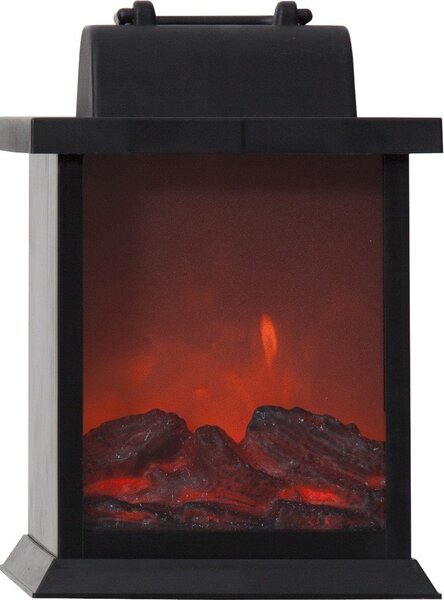 Dekoracja świetlna LED imitująca ogień Star Trading Fireplace, szer. 15 cm