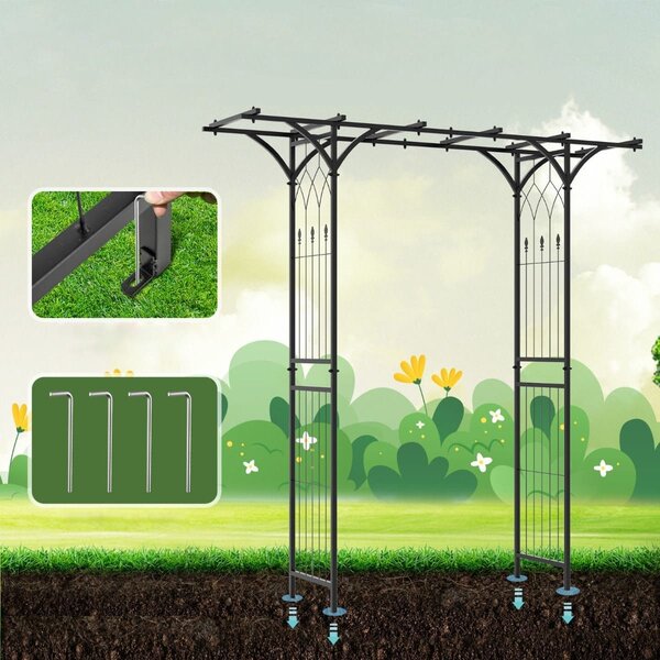 Dekoracyjna pergola ogrodowa