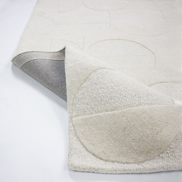 Wełniany chodnik tkany ręcznie w kolorze kości słoniowej 60x230 cm Gigi – Flair Rugs