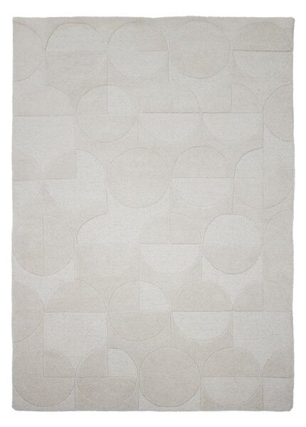 Wełniany dywan tkany ręcznie w kolorze kości słoniowej 120x170 cm Gigi – Flair Rugs