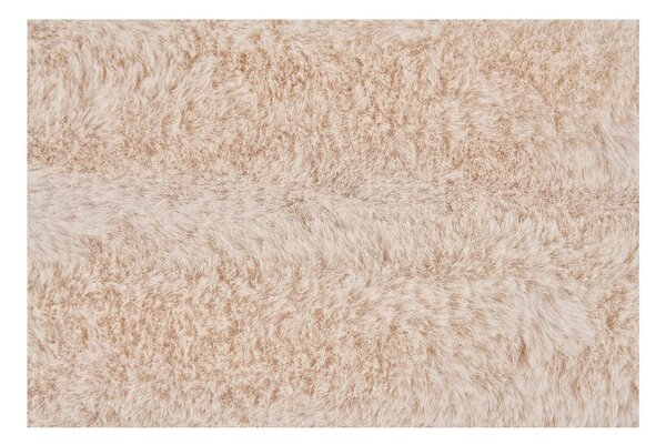 Kremowy koc ze sztucznego futra 130x180 cm Galena – House Nordic