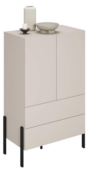 MebleMWM Bieliźniarka 2D2S JUKON S | Cashmere