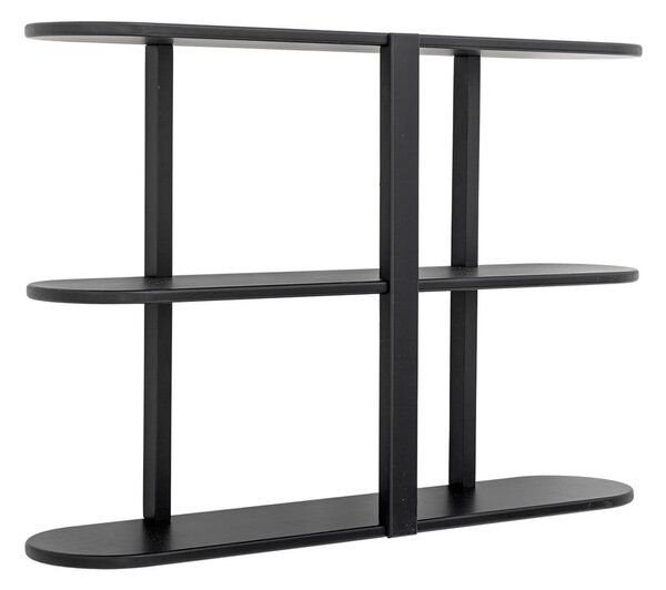 Czarna wielopoziomowa półka 80 cm Vicente – Bloomingville