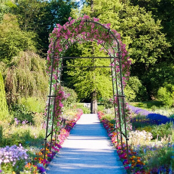 Pergola ogrodowa tunel