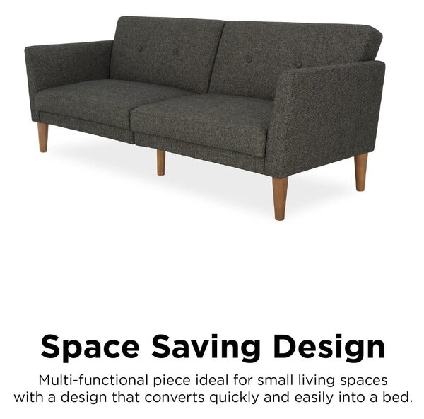 Szara rozkładana sofa 205 cm Regal – Novogratz