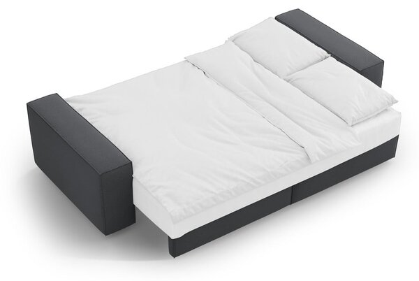 Ciemnoszara rozkładana sofa 247 cm Jodie – Micadoni Home