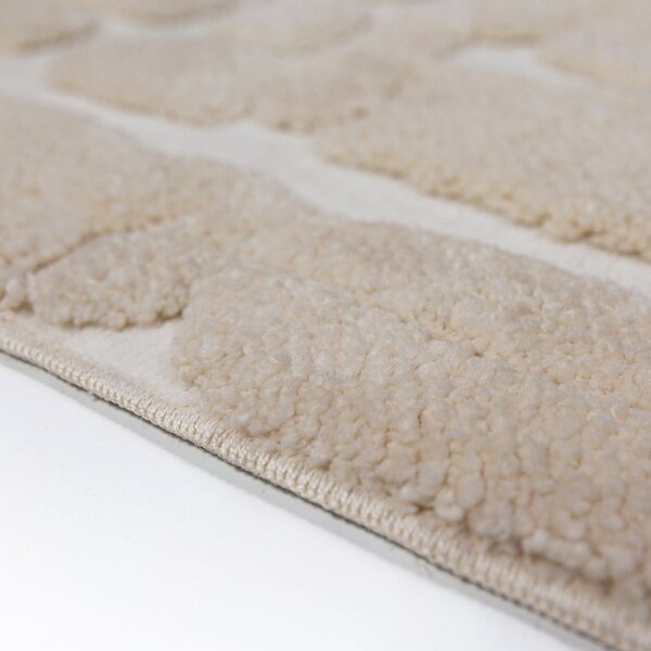 Kremowy dywan 133x190 cm Esra Cobbled – Flair Rugs