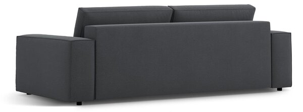 Ciemnoszara rozkładana sofa 247 cm Jodie – Micadoni Home