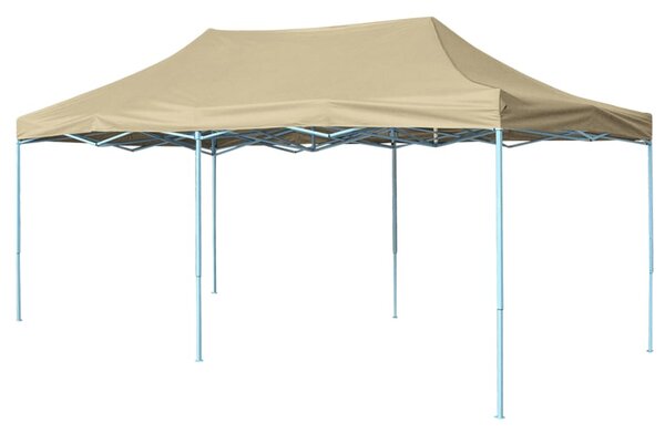 Rozkładany namiot, pawilon 3 x 6 m, kremowy