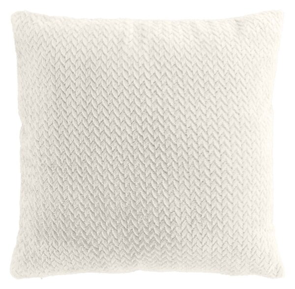 Poduszka dekoracyjna z mikfroflaneli 45x45 cm Flanela – douceur d'intérieur