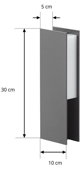 Lampa ogrodowa stojąca Teerk Lucande, czarny, aluminium, nowoczesny