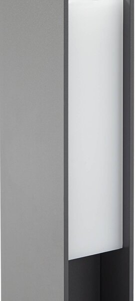 Lampa ogrodowa stojąca Teerk Lucande, czarny, aluminium, nowoczesny