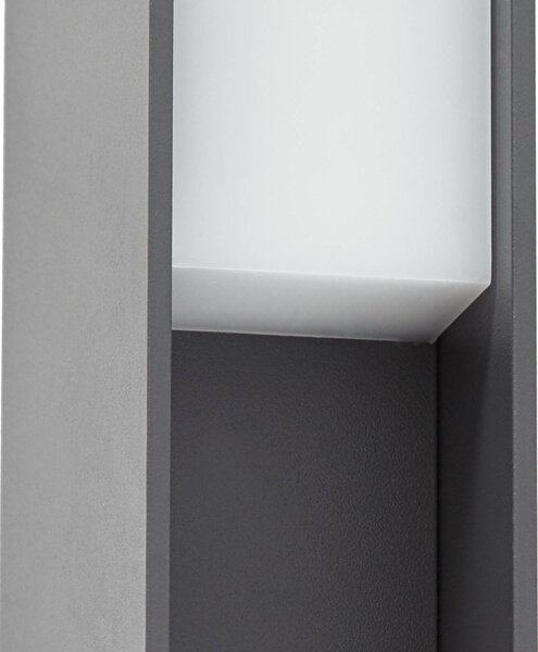 Lampa ogrodowa stojąca Teerk Lucande, czarny, aluminium, nowoczesny