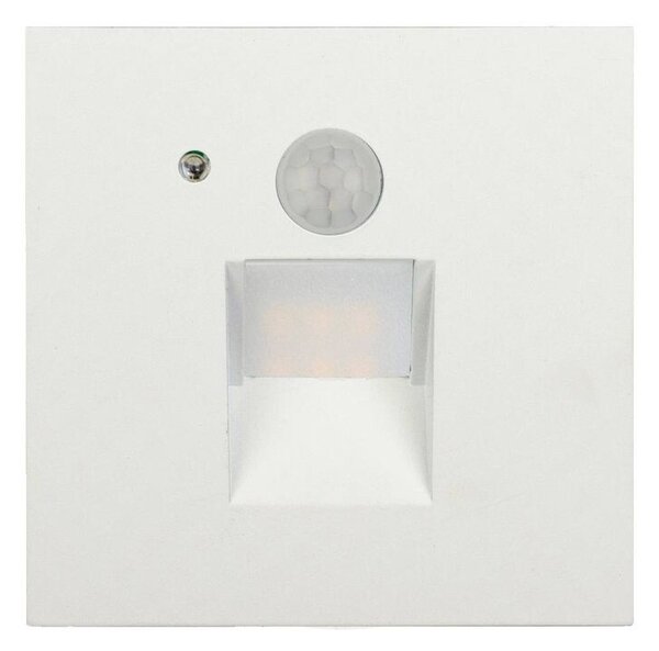 Arcchio - Neru Square LED Wbudowana Lampa Ścienna w/Sensor White