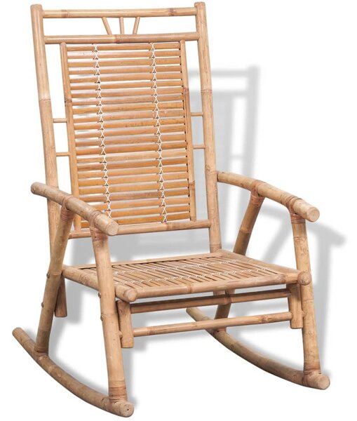 Fotel bujany, bambus