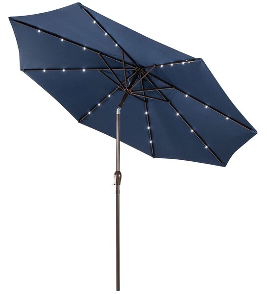 Parasol ogrodowy z solarnymi diodami led 300 cm